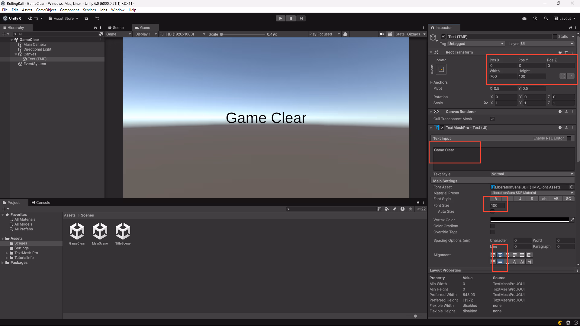gameclear