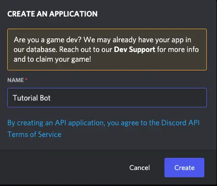 creat app